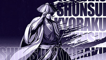Shunsui Kyōraku in Bleach - Stunning Ultra, Bleach, Shunsui Kyōraku HD wallpaper