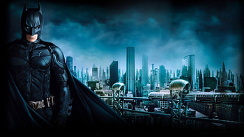 Gotham skyline, Batman post HD wallpaper