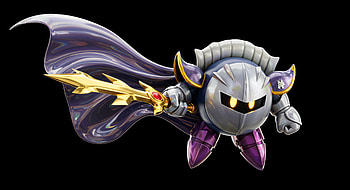 Meta Knight Ultra, Meta Knight, Kirby, video game, warrior, cape HD wallpaper
