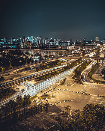 Cities, Night, City, Building, Skyscrapers HD phone wallpaper