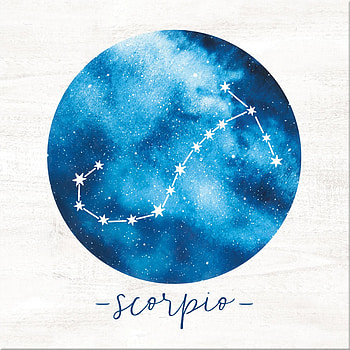 Blue elephant dulin, Scorpio Zodiac sign, Canvas art, Zodiac sign HD phone wallpaper
