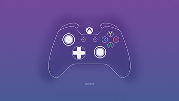 Xbox One Controller Minimalism, xbox, computer, minimalism HD wallpaper