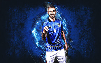 Leonardo Spinazzola, Italy national football team, Italian football player, Italy, football, Leonardo Spinazzola art, grunge art HD wallpaper