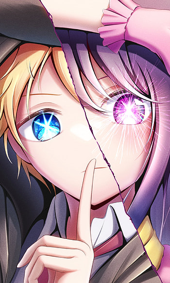 Hoshino Ai & Aquamarine Hoshino, Anime, Oshi no Ko HD phone wallpaper