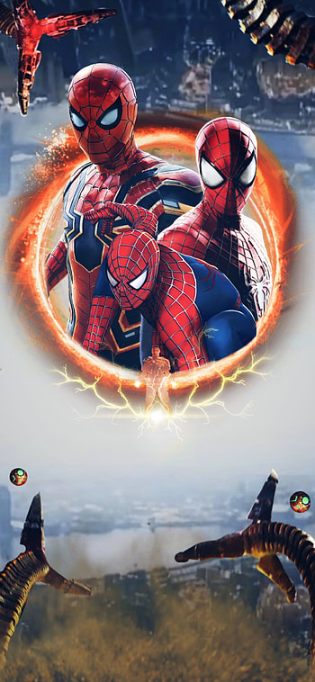 SPIDERMAN NWH, rojo, electrico, azul HD phone wallpaper