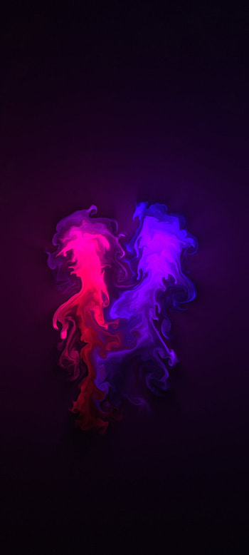Purple, red jolt, magenta, art, half, middle, plain, design, purple, simple HD phone wallpaper