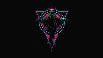 Neon Dark Wizard — Harry Potter Ultra, Harry Potter HD wallpaper