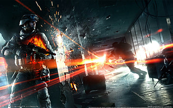 Battlefield 3, Battlefield themed, Warzone settings, Intense warfare HD wallpaper