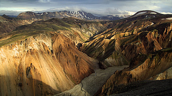 Landscape Terrain, skies, terrain, nature, rugged, mountains, canyons HD wallpaper