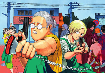 Sakamoto Days Anime – Action-Packed Manga Characters, Anime, manga, Sakamoto Days, Taro Sakamoto, Shin Asakura HD wallpaper