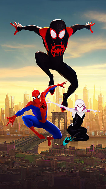 Spider-Man: Into the Spider-Verse (2022) movie HD phone wallpaper