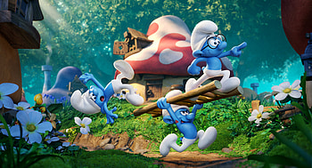 2017 Smurfs The Lost Village, smurfs-the-lost-village, smurfs, 2017-movies, movies, animated-movies HD wallpaper