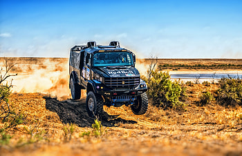 Desert, rallying, Truck, sports, race HD wallpaper