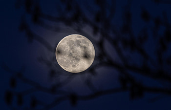 Snow Moon 2025: The full moon on February 12, full moon HD wallpaper