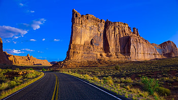 Landscape, Nature, Roads, Mountains HD wallpaper