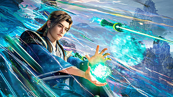 — Arcane Wave: Sorcerer’s Energy Orb HD wallpaper