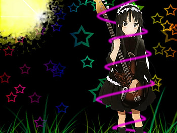K-on Mio Akiyama (edited), akiyama, anime, edit, mio, mio akiyama, k-on HD wallpaper