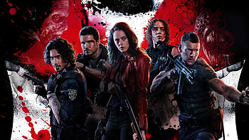Albert Wesker Avan Jogia Claire Redfield Hannah John-Kamen Jill Valentine Kaya Scodelario Resident Evil Welcome to Raccoon City HD wallpaper