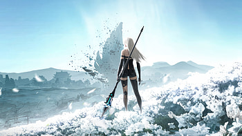 Naraka Bladepoint X Nier Crossover, naraka-bladepoint, nier-automata, games, 2023-games, ps4-games, ps5-games, xbox-one-games HD wallpaper