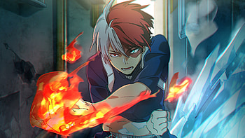 Shoto Todoroki, My Hero Academia HD wallpaper