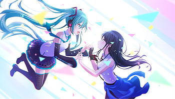 Hatsune Mikuo HD wallpaper
