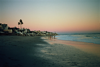 Malibu, California coastal beauty, Scenic coastline, Beach paradise HD wallpaper
