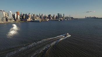 Hudson River, Manhattan HD wallpaper