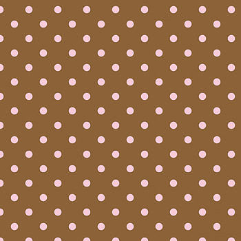 Polka dots in brown and pink background HD phone wallpaper