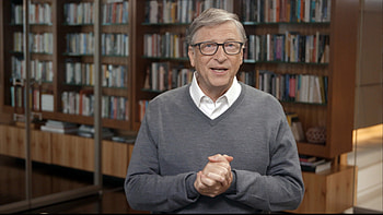 Bill Gates, Relaxation routine, Business insider, Sleep preparation HD wallpaper