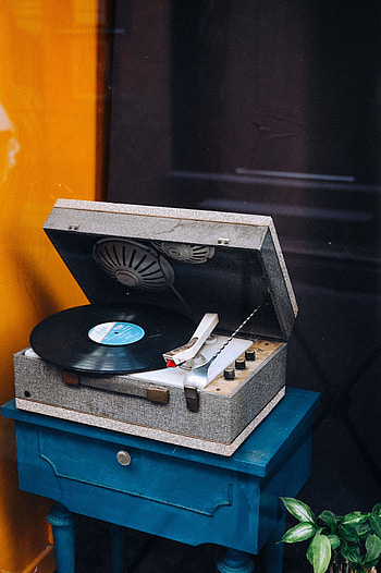 Music, Plate, Retro, Vinyl, Turntable, Record Player HD phone wallpaper