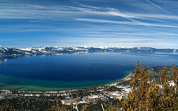 Lake Tahoe , Mesmerizing beauty, Serene lake, Natural paradise HD wallpaper