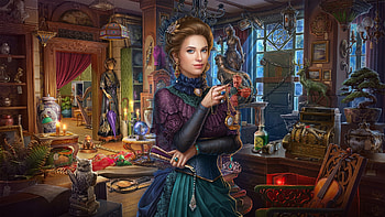 Fantasy Girl, art, house, , beautiful, girl, woman, digital, lamamake, fantasy HD wallpaper