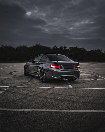 Bmw, Cars, Bmw M3, Car, Asphalt, Grey, Back View, Rear View HD phone wallpaper