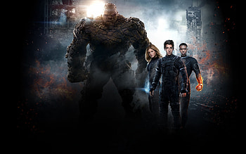 Human Torch, Invisible Woman, Thing, Marvel Comics, Fantastic Four team HD wallpaper