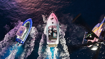 Grand Theft Auto VI: Neon Yacht Chase —, Video Game HD wallpaper