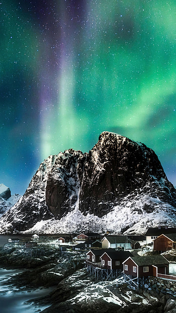 Norway Travels, Aurora borealis Norway HD phone wallpaper