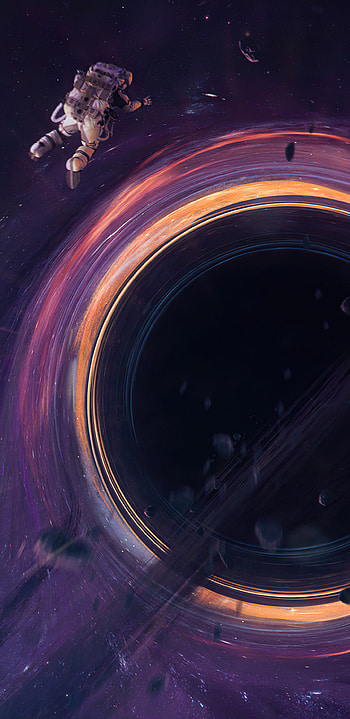 Astronaut's brave journey, Enigmatic cosmic portal, Samsung galaxy , Interstellar exploration HD phone wallpaper