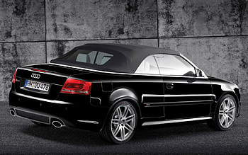 Audi RS4 Cabriolet, rs4, cabriolet, black, audi HD wallpaper