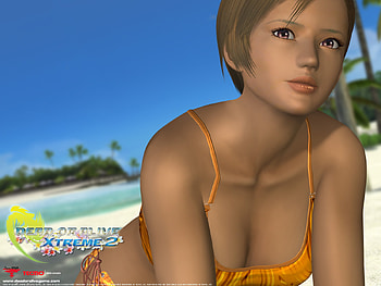 DOA Lisa, dead or alive, lisa, doa, beach HD wallpaper