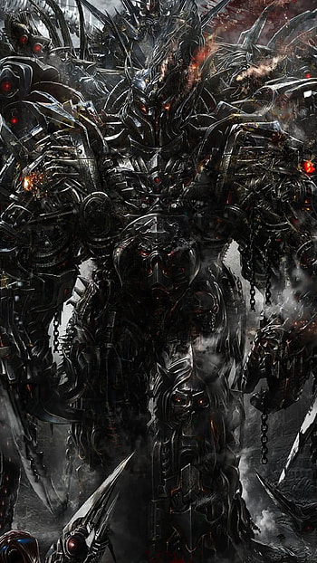 Megatron (Transformers), Gothic , 3D design, Unique artwork HD phone wallpaper