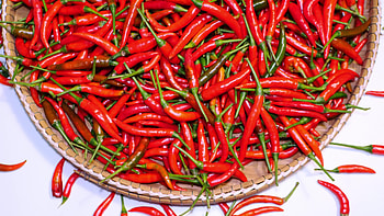 Thai spices, Flavorful seasoning, Cooking essential, Fiery red chillies HD wallpaper