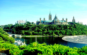 OTTAWA RIVER, ontario, capitol, parliament hill, geography, north america, canada HD wallpaper