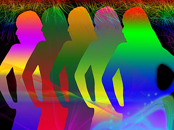 World or colours, colours, heart, emotions, silence HD wallpaper