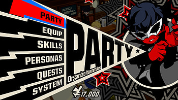 Persona 5 Stylish Party Menu, video game, Persona 5 Tactica HD wallpaper
