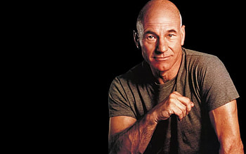 Patrick Stewart, Impressive , Classic actor, Iconic HD wallpaper