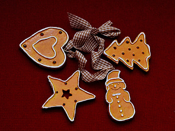 Christmas Decorations, Decoration, Gingerbread, Brown, Christmas, Lovely, Sweets HD wallpaper
