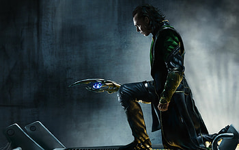 Chitauri Scepter, Loki HD wallpaper