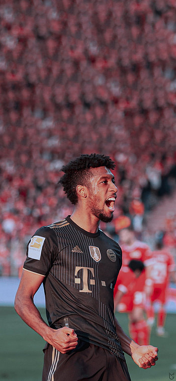 Kingsley Coman, sports uniform, bayern munich, football HD phone wallpaper