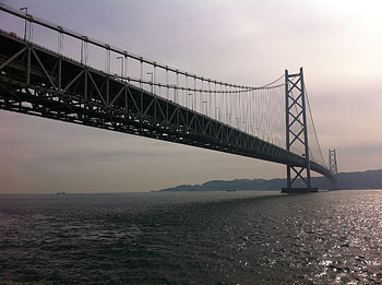 Scour protection, Akashi Kaikyo Bridge, Maintenance measure, Bridge stability HD wallpaper
