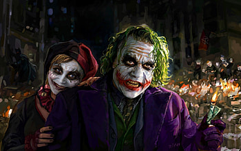 Harley Quinn, Joker movies, Heath Ledger, Dark Knight HD wallpaper